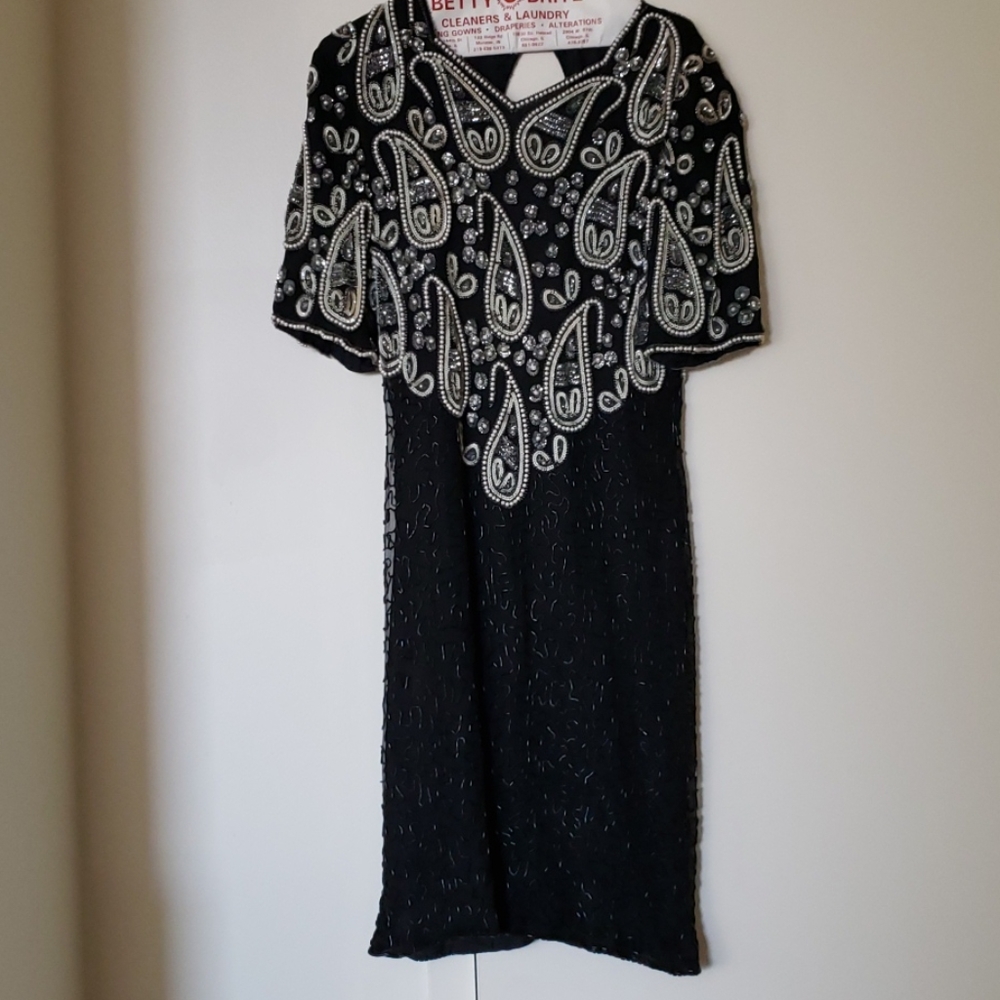 Sequence SeeLo Silk Black Dress Size 10/12